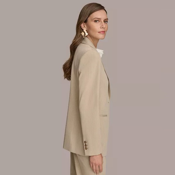 NWT 💎 Donna Karan pinstripe blazer - Picture 3 of 9